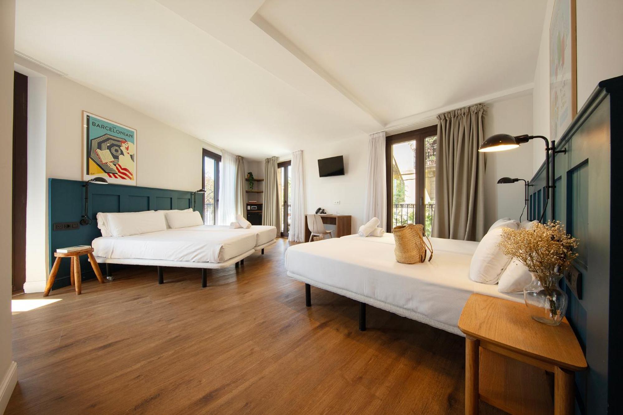 Familienzimmer mit Hafenblick
