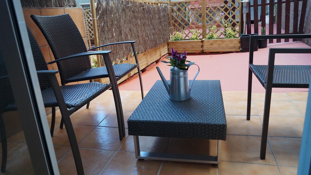Vierpersoonskamer met Terras
