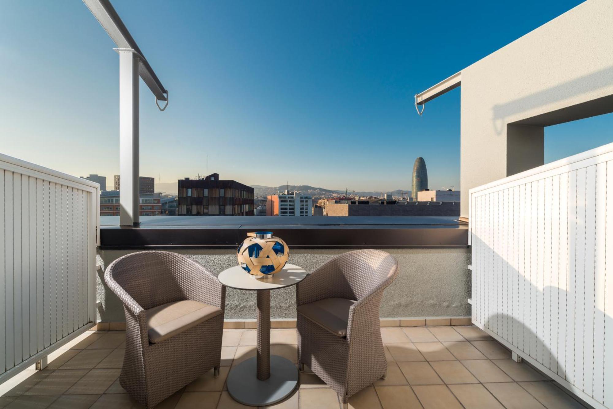 Deluxe Tweepersoonskamer met Balkon en Toegang tot de Spa